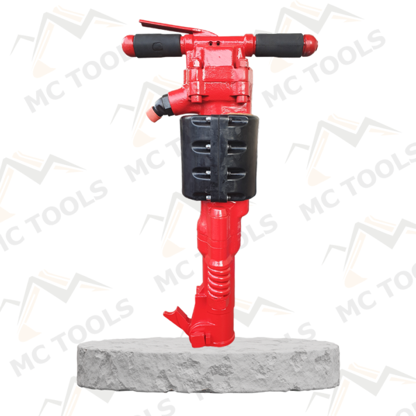 MC 1240 S Pneumatic Paving Breaker Muffled 1 1/8 x 6 1/4 Hex Concrete Demolition