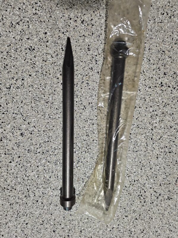 Needle Shank Smooth 355mm MC37B Scabbler 2380D-NS Punta Lisa Similar to La Cruz