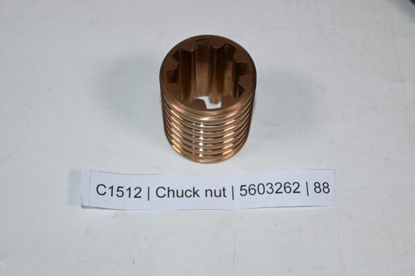 MC Chuck Nut C1512 Pneumatic Mining Drill Spare Part for SECO